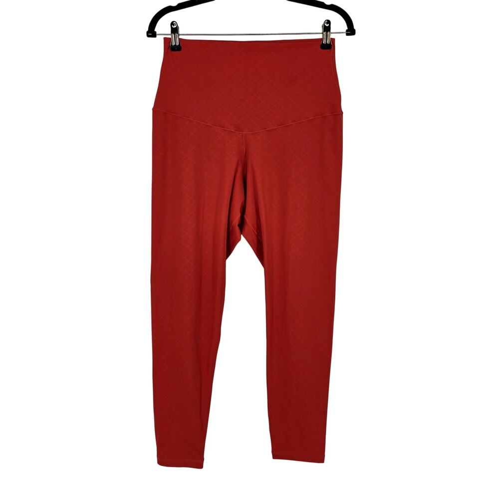SHEFIT Red High Rise Tummy Control Compression Boss 7/8 Legging Size 2Luxe/18-20